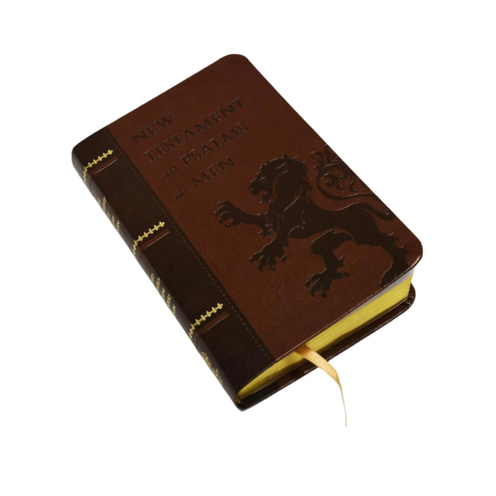 New Testament and Psalms for Men, RSV-CE - Imitation Leather, by St. Benedicts Press