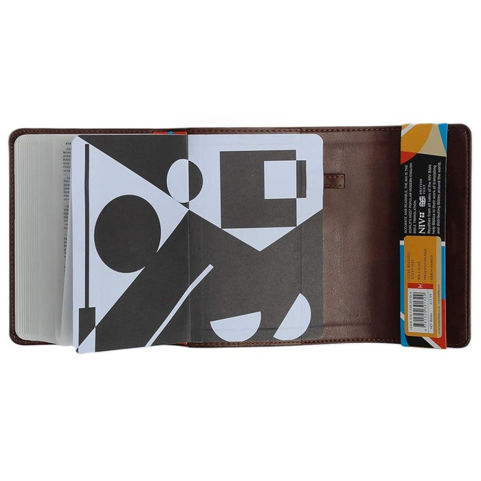 NIV Pocket Brown Soft-tone Bible with Magnetic Clasp (new edition) Flexibound - British Text