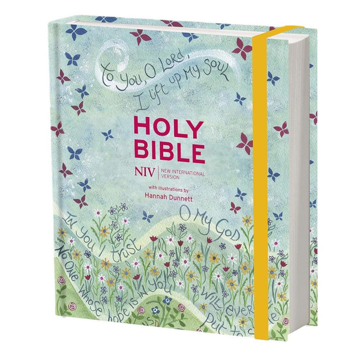 NIV Journalling Bible Illustrated by Hannah Dunnett (new edition 2020) - British Text Hardback, by Hodder and Stoughton