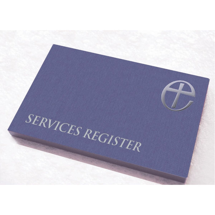 Landscape Format Church Services Register, Hardback A4 Size by Church House Publishing