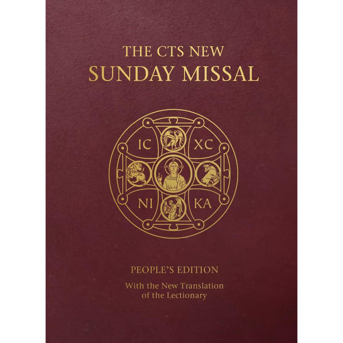 2025 Sunday Missal - Burgundy Presentation Edition, CTS Books - AVAILABLE OCTOBER 2024