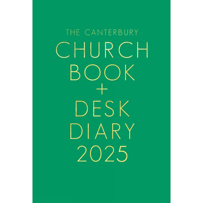 2025 Canterbury Church Book and Desk Diary, Hardback Edition