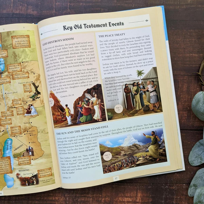 The Complete Illustrated Children's Bible Atlas - Introducing the Bible in Words, Pictures and Maps