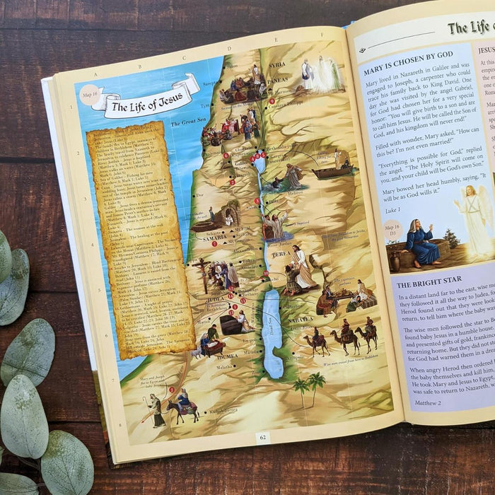 The Complete Illustrated Children's Bible Atlas - Introducing the Bible in Words, Pictures and Maps