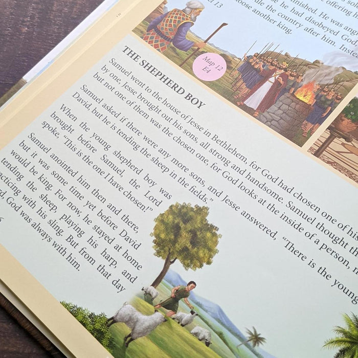 The Complete Illustrated Children's Bible Atlas - Introducing the Bible in Words, Pictures and Maps