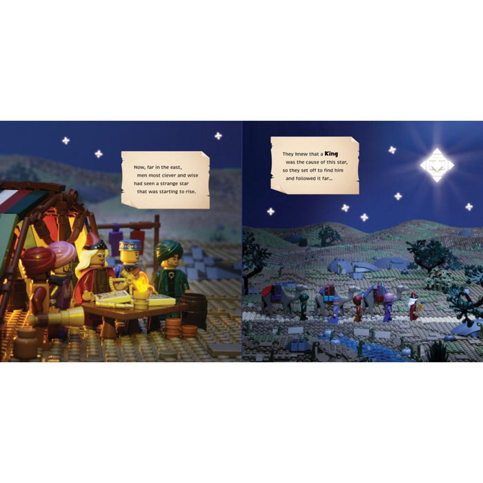 The Christmas Story Brick by Brick, by Rachael Hood and illustrated by Joshua Whitehouse - Multi Buy Option Available