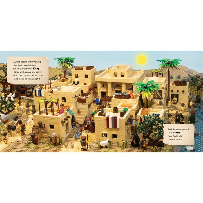 The Christmas Story Brick by Brick, by Rachael Hood and illustrated by Joshua Whitehouse - Multi Buy Option Available