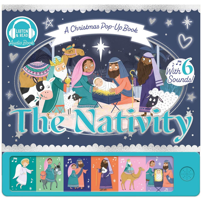 The Nativity - Children's Christmas Pop-Up Sound Book - Hardcover Edition