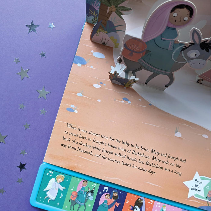 The Nativity - Children's Christmas Pop-Up Sound Book - Hardcover Edition