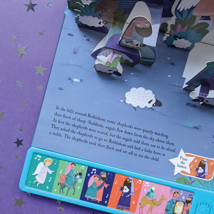 The Nativity - Children's Christmas Pop-Up Sound Book - Hardcover Edition