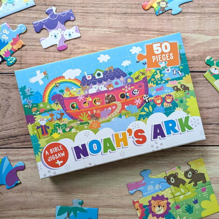 Bible Story Jigsaw Puzzle - Noah’s Ark - Children's 50 Piece Puzzle