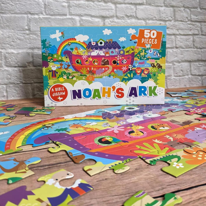 Bible Story Jigsaw Puzzle - Noah’s Ark - Children's 50 Piece Puzzle