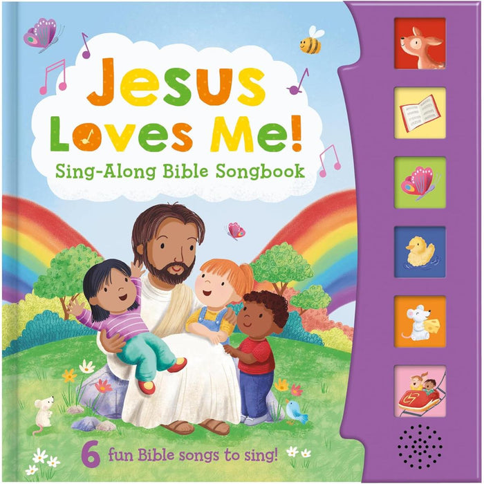 Jesus Loves Me Sing Along Bible Songbook – 6 Fun Bible Songs To Sing