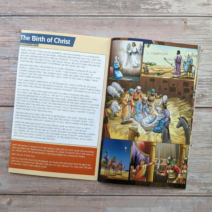 Bibleforce The First Heroes Bible - Comic Style Picture Bible