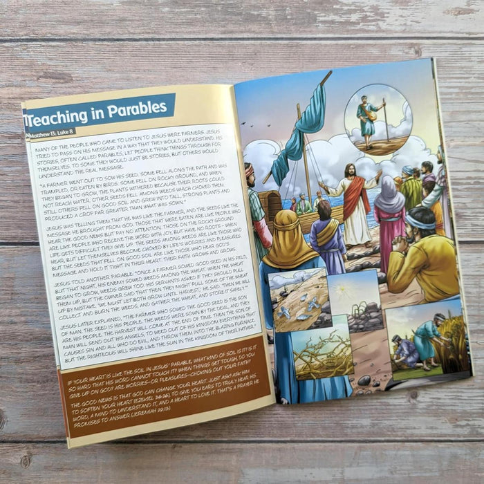 Bibleforce The First Heroes Bible - Comic Style Picture Bible