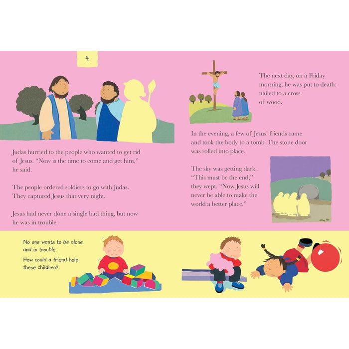 My Very First Easter Story - A story book to complete with matching stickers - Sticker Book, by Lois Rock