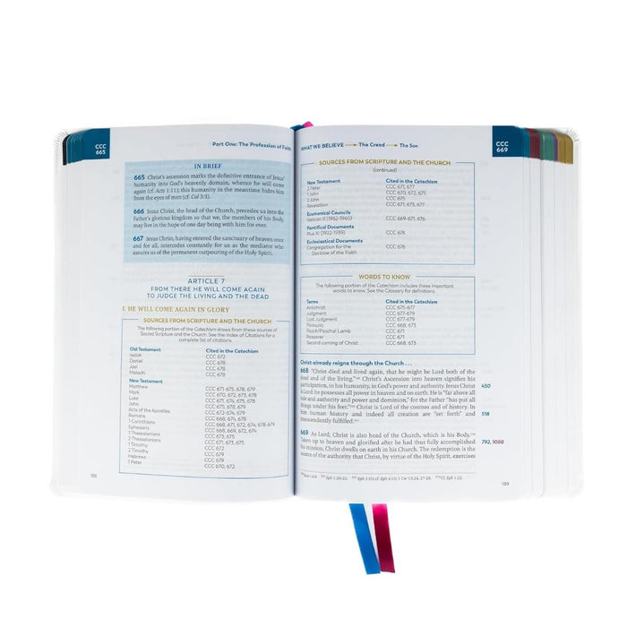 Catechism of the Catholic Church - Ascension Edition - Large Print Leatherlike Edition, by Ascension Press