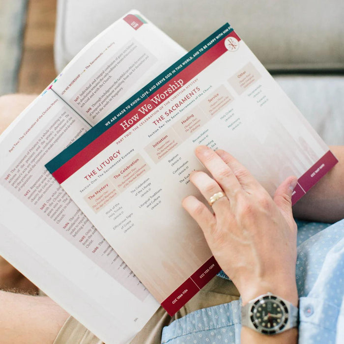 Catechism of the Catholic Church - Ascension Edition - Large Print Leatherlike Edition, by Ascension Press