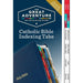 Catholic Bible indexing tabs packaging with tabs displayed on the side