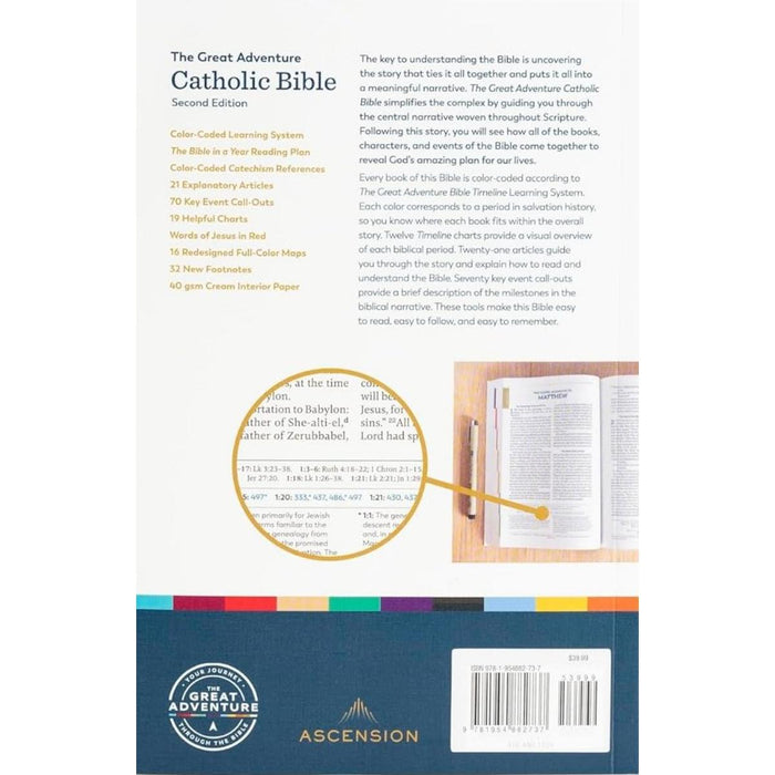 The Great Adventure Catholic Bible - RSV Second Edition - Paperback Edition