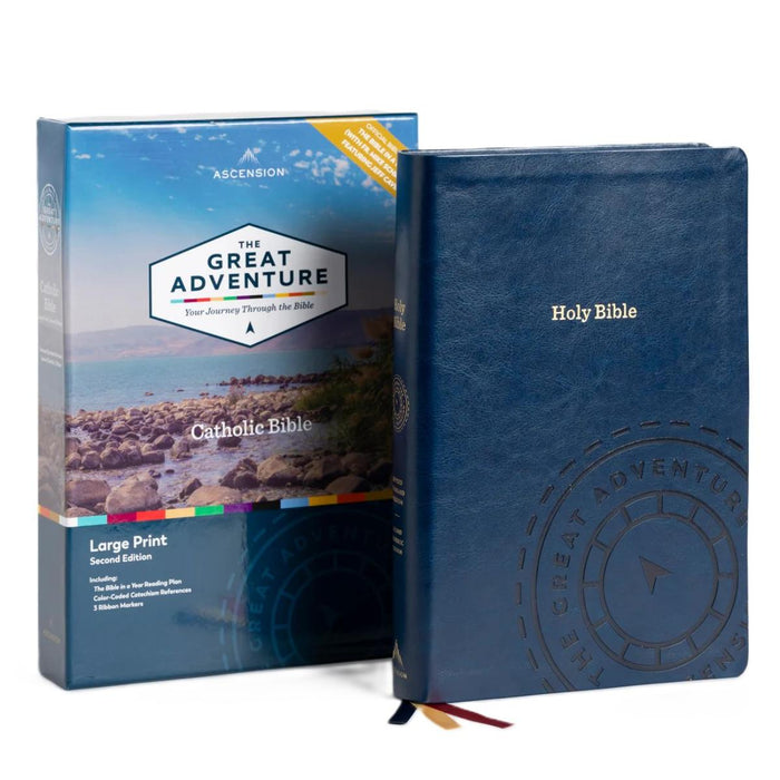The Great Adventure Catholic Bible, Large Print - RSV Second Edition - Imitation Leather