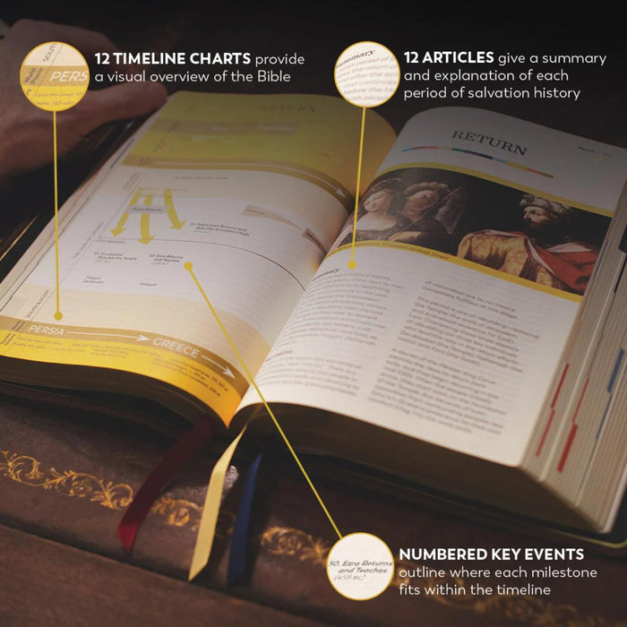 The Great Adventure Catholic Bible - RSV Second Edition - Premium Leather Bound Edition