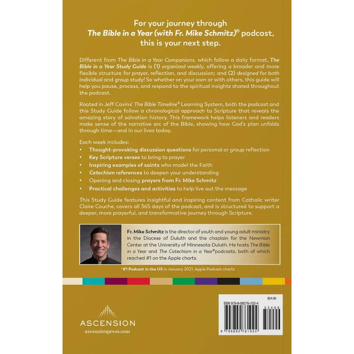 The Bible in a Year Study Guide, by Fr. Mike Schmitz