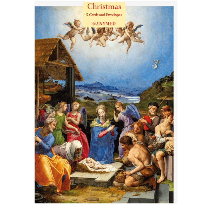 Adoration of the Shepherds - Pack of 5 Christmas Cards