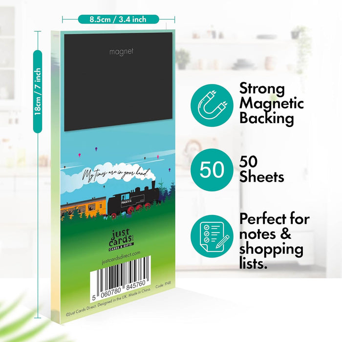 Go Out With Joy - Fridge Notepad With 50 Pages - Bible Verse Printed On Each Page