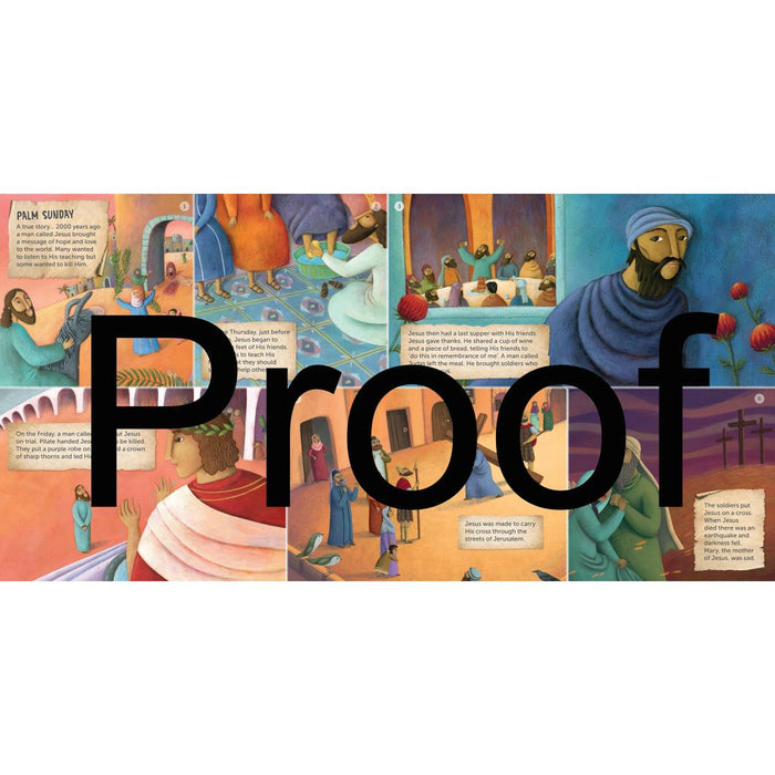 The Real Easter Egg 2026 - Sharing Box of 30 FairTrade Chocolate Eggs, with Easter activity poster, by The Meaningful Chocolate Company - Available End of Jan