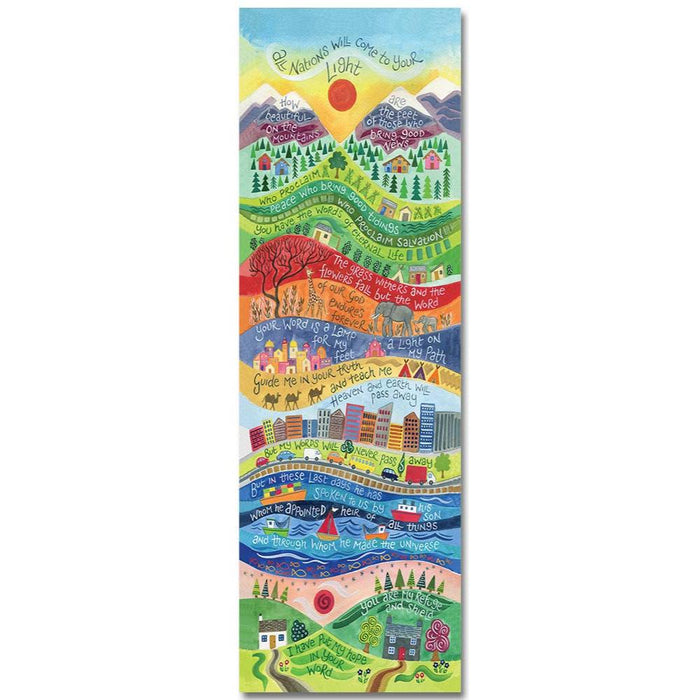 A Lamp for My Feet - Double Sided Laminated Bookmark - Multi Buy Offers Available