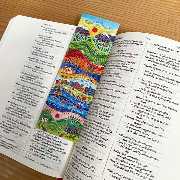 A Lamp for My Feet - Double Sided Laminated Bookmark - Multi Buy Offers Available