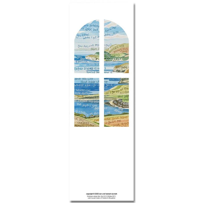 Fearfully and Wonderfully Made - Double Sided Laminated Bookmark - Multi Buy Offers Available
