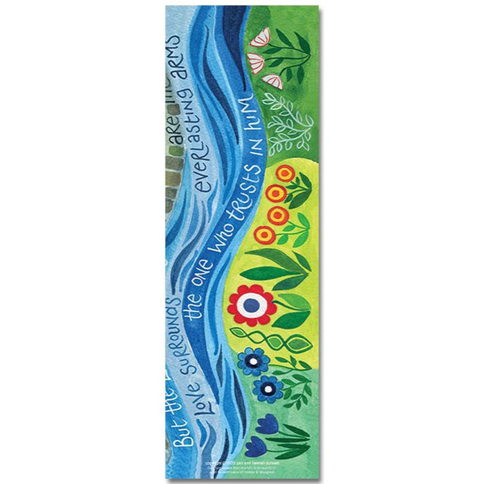 He is with You - Double Sided Laminated Bookmark - Multi Buy Offers Available