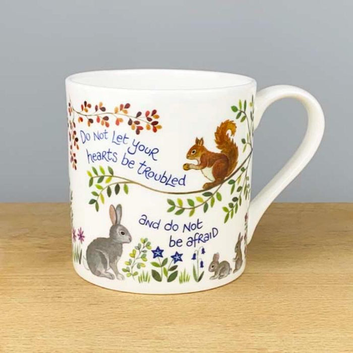 Peace I Leave With You - Fine Bone China Mug With Bible Verse