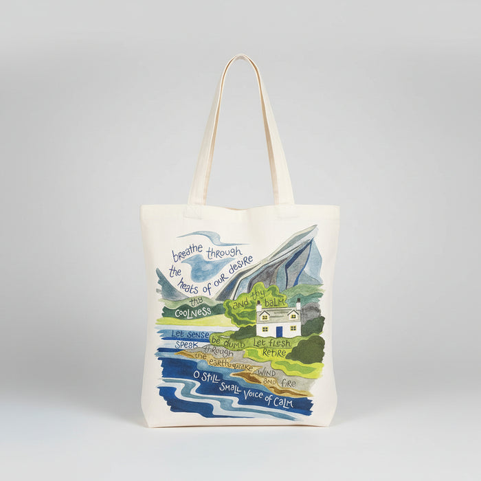 Small Voice of Calm - Hannah Dunnett Canvas Tote Bag - Size 38cm Wide