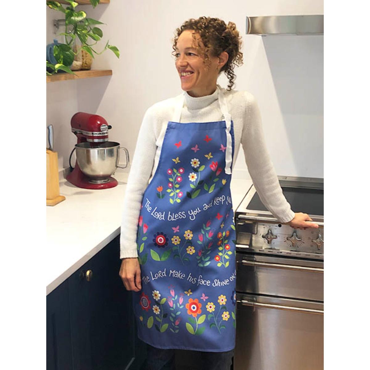 Bless You and Keep You - Hannah Dunnett Luxury Cotton Apron With ...