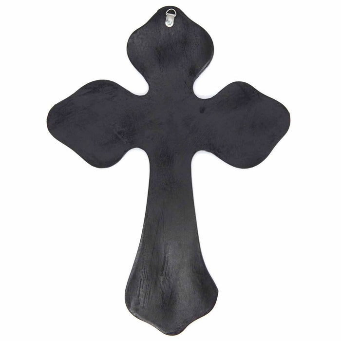 Jewelled Mosaic Cross - Fairtrade Handmade Cross, From Indonesia 33cm / 12 Inches High