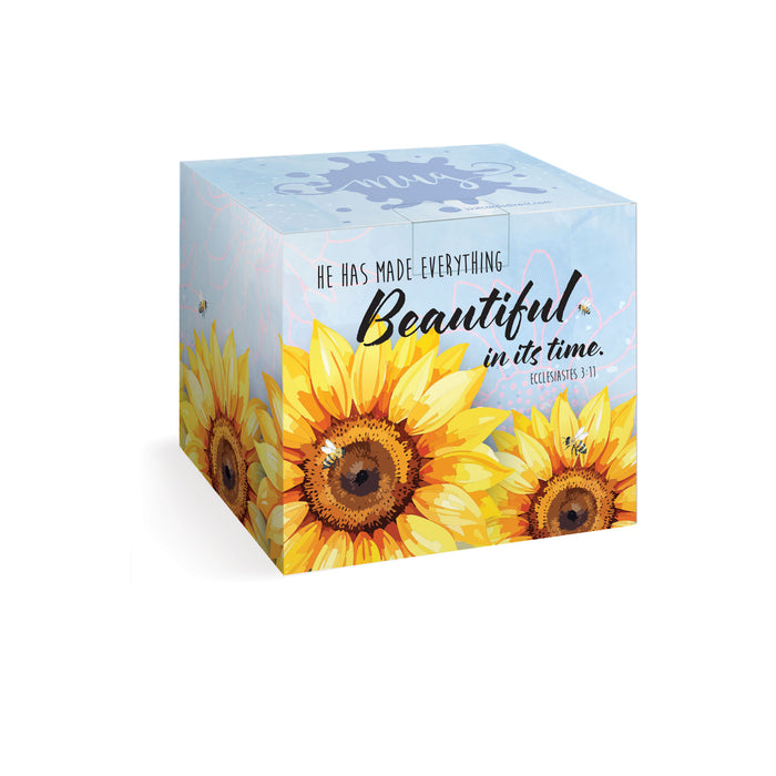 He Has Made Everthing - Gift Boxed Bone China Mug With Bible Verse - Size 9cm / 3.5 Inches High