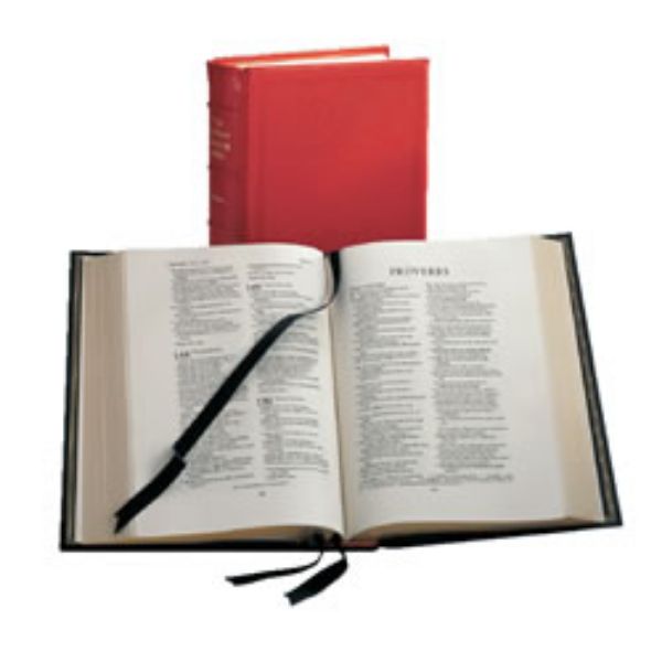 Lectern Bible, Revised English Bible (REB) Red Imitation Leather Over Boards, by Cambridge Bibles