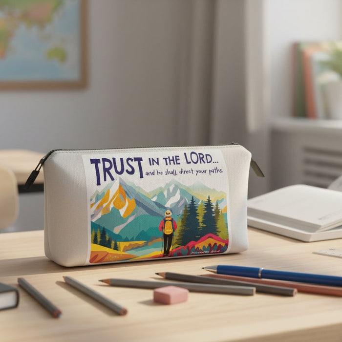 Trust In The Lord - Waterproof Vinyl Sticker With Bible Verse