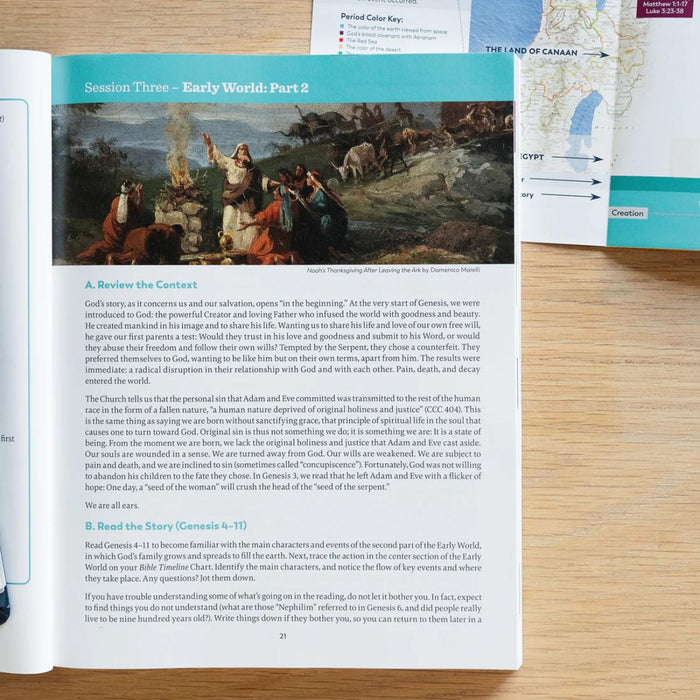 The Great Adventure: The Bible Timeline Workbook - The Story of Salvation, Study Set