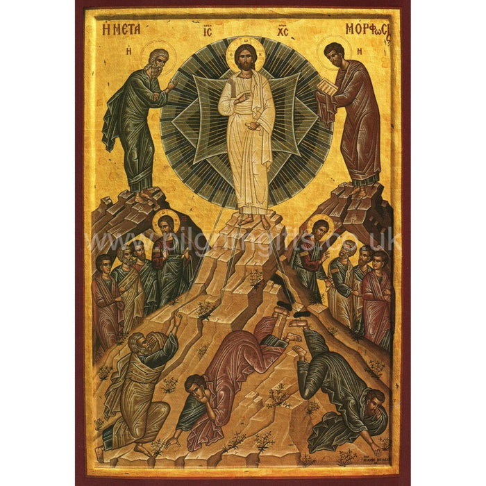 Transfiguration Of Our Lord, Mounted Icon Print Available In 2 Sizes