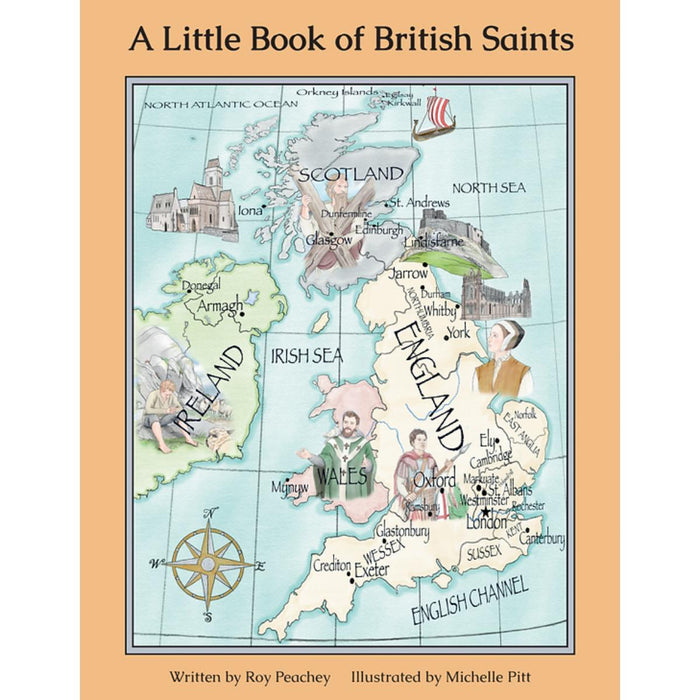 A Little Book of British Saints, by Roy Peachey and Michelle Pitt