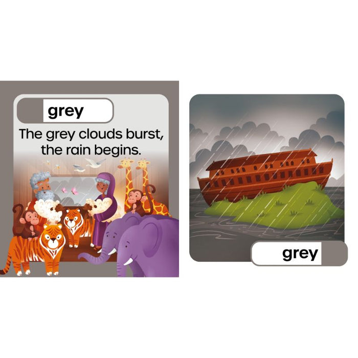 A Noah's Ark Story, Share a Story Bible Buddies Colours, Hardback Edition by Karen Rosario Ingerslev