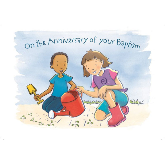 Anniversary of Baptism Card, Pack of 10 Cards With Envelopes