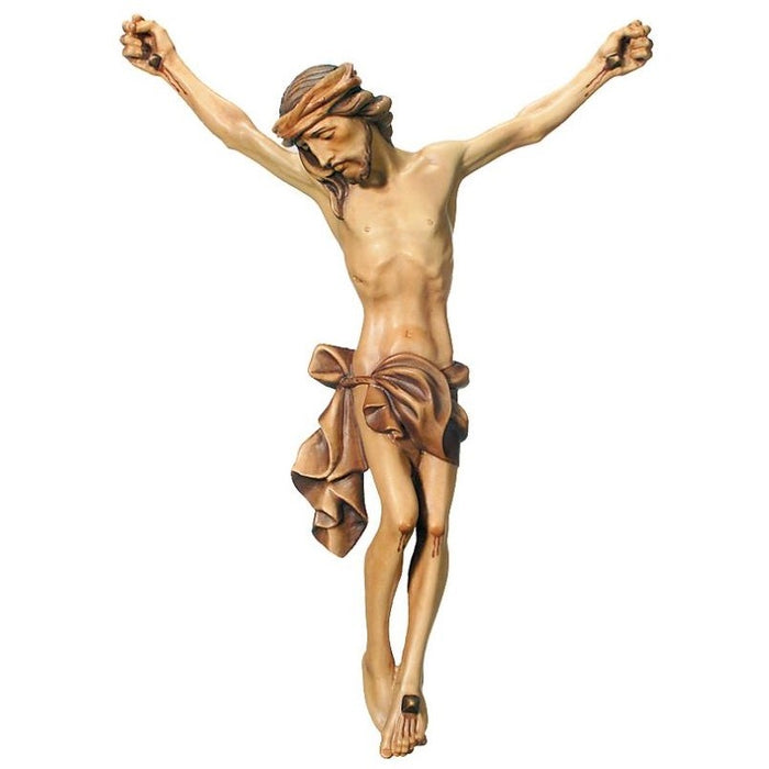 Body of Jesus Christ, Carved In Italian Maple Wood With Natural Coloured Loincloth, Available In 11 Sizes From 15cm To 150cm