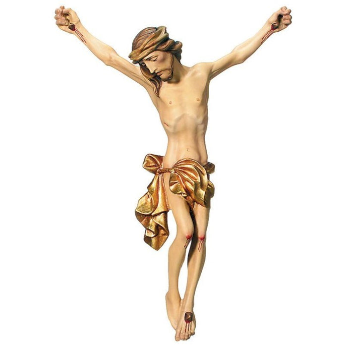 Body of Jesus Christ, Carved In Italian Maple Wood With Gilded Loincloth, Available In 11 Sizes From 15cm To 150cm