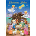 Religious Christmas Cards, Advent Calendar Christmas Card With Easel Stand, Nativity Angels Design