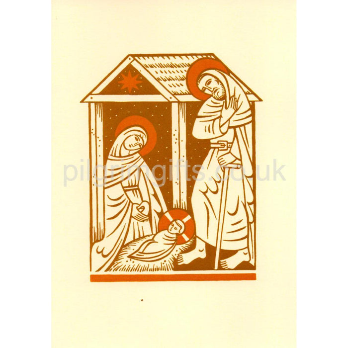 Christmas Greetings Card, The Holy Family